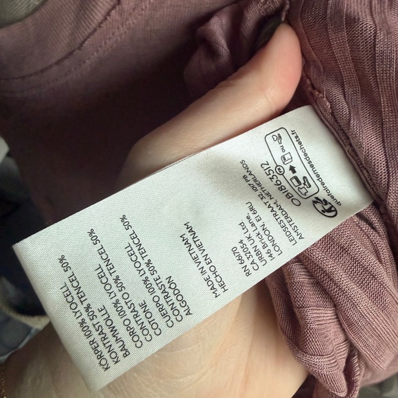 Free People Top in Antique Oak Size Large - Picture 4 of 7